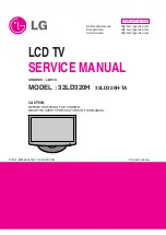 LG CHAMELEON V 32LD320H Service Manual предпросмотр