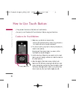 Preview for 9 page of LG Chocalate TG800 User Manual