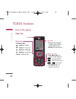 Preview for 21 page of LG Chocalate TG800 User Manual