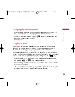 Preview for 36 page of LG Chocalate TG800 User Manual