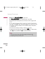 Preview for 37 page of LG Chocalate TG800 User Manual