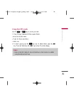 Preview for 38 page of LG Chocalate TG800 User Manual