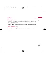 Preview for 66 page of LG Chocalate TG800 User Manual