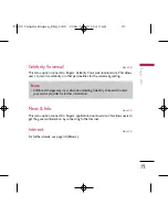 Preview for 76 page of LG Chocalate TG800 User Manual