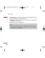 Preview for 81 page of LG Chocalate TG800 User Manual