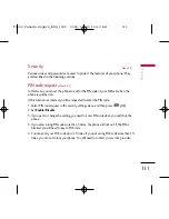 Preview for 114 page of LG Chocalate TG800 User Manual