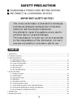 Preview for 3 page of LG Chocolate 3 Service Manual