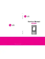 LG Chocolate KE800 Service Manual preview