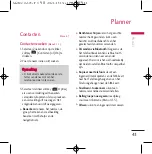 Preview for 44 page of LG Chocolate KG800 Manual