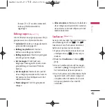 Preview for 46 page of LG Chocolate KG800 Manual