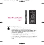 Preview for 204 page of LG Chocolate KG800 Manual