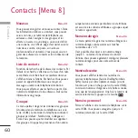 Preview for 150 page of LG Chocolate KU800 User Manual