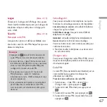 Preview for 157 page of LG Chocolate KU800 User Manual