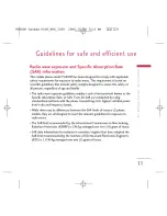 Preview for 14 page of LG chocolate tg800f User Manual