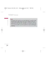 Preview for 27 page of LG chocolate tg800f User Manual