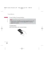 Preview for 29 page of LG chocolate tg800f User Manual