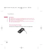 Preview for 31 page of LG chocolate tg800f User Manual