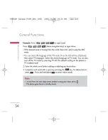 Preview for 37 page of LG chocolate tg800f User Manual