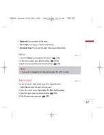 Preview for 50 page of LG chocolate tg800f User Manual