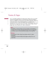 Preview for 65 page of LG chocolate tg800f User Manual