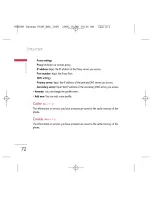 Preview for 75 page of LG chocolate tg800f User Manual