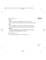 Preview for 90 page of LG chocolate tg800f User Manual