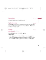 Preview for 98 page of LG chocolate tg800f User Manual