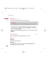 Preview for 254 page of LG chocolate tg800f User Manual