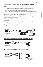 Preview for 43 page of LG CineBeam AI ThinQ Owner'S Manual