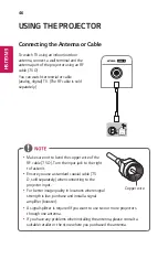 Предварительный просмотр 46 страницы LG CineBeam Laser 4K HU80KA Owner'S Manual