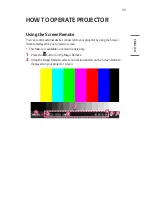 Preview for 61 page of LG CineBeam Laser Owner'S Manual