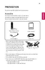 Preview for 15 page of LG CineBeam PF1500W Owner'S Manual