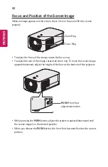 Preview for 32 page of LG CineBeam PF1500W Owner'S Manual