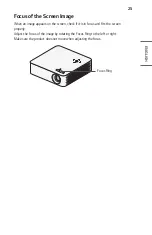 Preview for 25 page of LG CineBeam PH30N Owner'S Manual