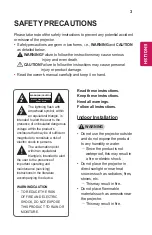 Preview for 3 page of LG CineBeam PH450UG Owner'S Manual