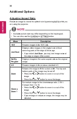 Preview for 34 page of LG CineBeam PH450UG Owner'S Manual