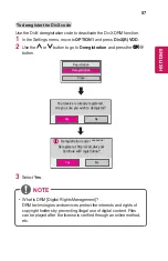 Preview for 57 page of LG CineBeam PH450UG Owner'S Manual