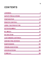 Preview for 13 page of LG CineBeam PH510PG Owner'S Manual