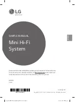 Preview for 1 page of LG CJ44 Simple Manual