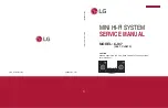 Предварительный просмотр 1 страницы LG CJ87 Service Manual