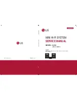 Предварительный просмотр 1 страницы LG CJ98 Service Manual