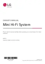 LG CJS45F Owner'S Manual предпросмотр