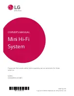 Предварительный просмотр 1 страницы LG CK99 Owner'S Manual