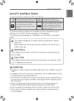 Preview for 3 page of LG CL09F Owners & Installation Manual