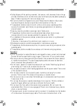 Preview for 5 page of LG CL09F Owners & Installation Manual