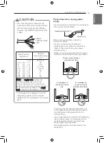 Preview for 15 page of LG CL09F Owners & Installation Manual