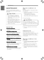 Preview for 16 page of LG CL09F Owners & Installation Manual