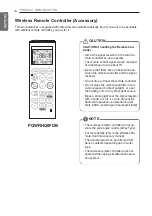 Preview for 16 page of LG CL09R Owner'S Manual