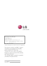 Preview for 32 page of LG CLOUD V Series Owner'S Manual