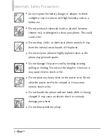 Preview for 4 page of LG Clout VX8370 User Manual